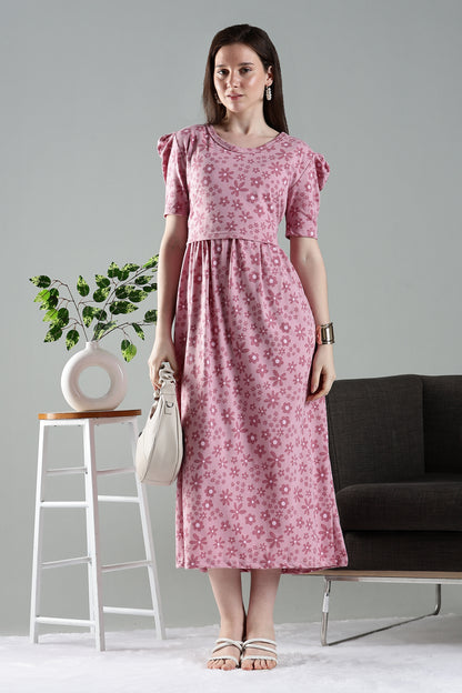 ZIPLESS MATERNITY WEAR | PUFF SLEEVE | GENTLE GRACE