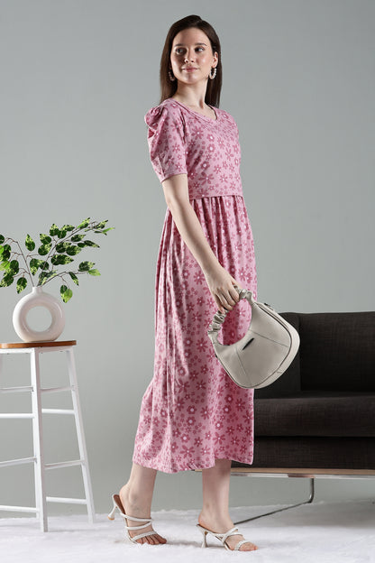ZIPLESS MATERNITY WEAR | PUFF SLEEVE | GENTLE GRACE