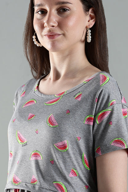 ZIPLESS MATERNITY WEAR | SHORTSLEEVE | MELON MIRAGE