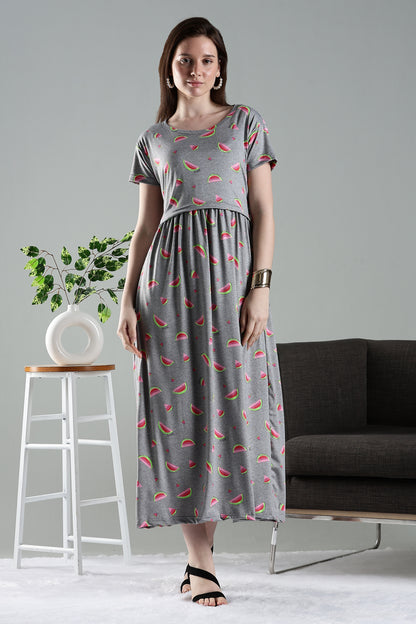 ZIPLESS MATERNITY WEAR | SHORTSLEEVE | MELON MIRAGE