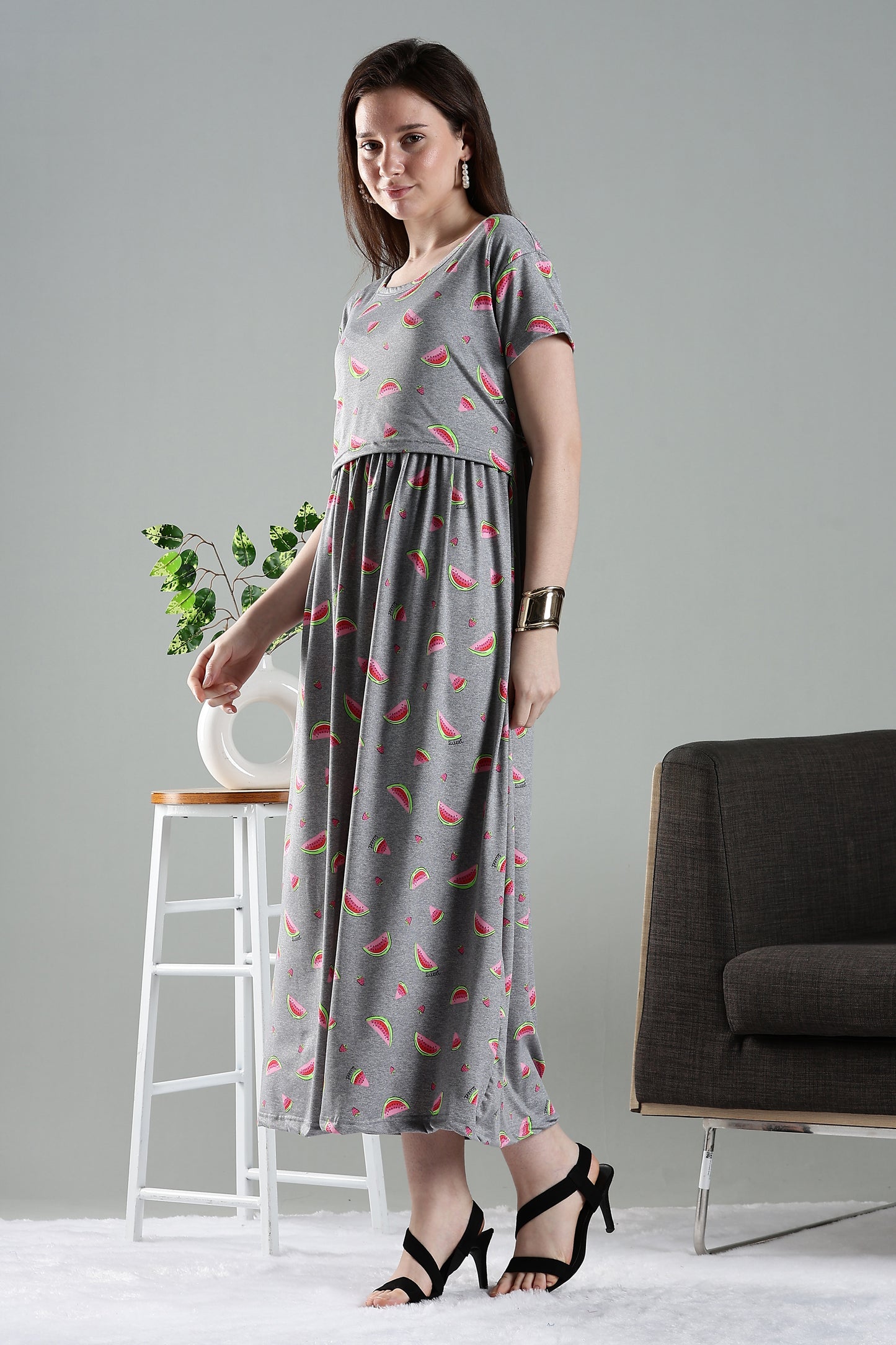 ZIPLESS MATERNITY WEAR | SHORTSLEEVE | MELON MIRAGE