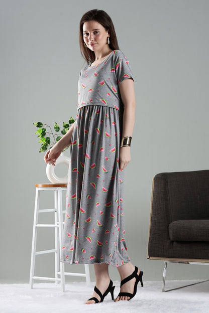 ZIPLESS MATERNITY WEAR | SHORTSLEEVE | MELON MIRAGE