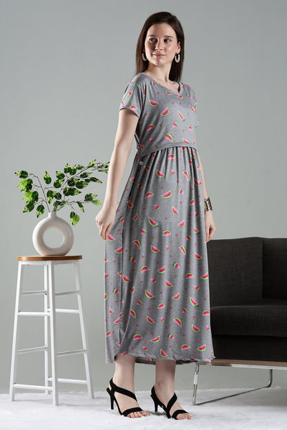 ZIPLESS MATERNITY WEAR | SHORTSLEEVE | MELON MIRAGE