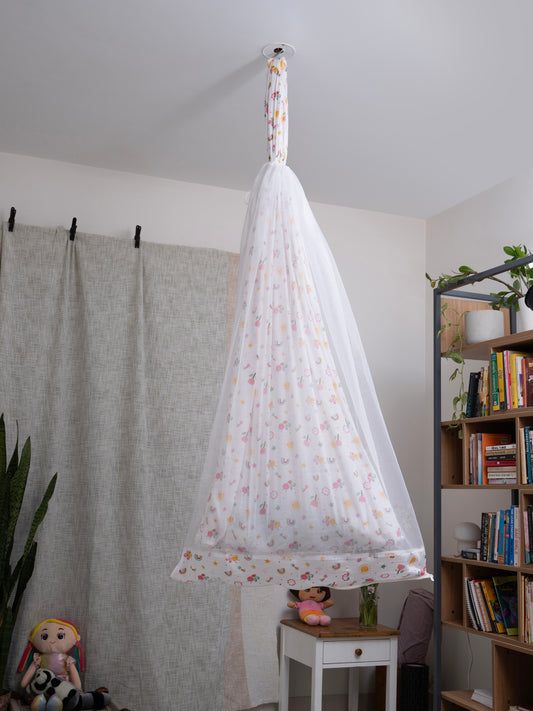 Bamboo+Thottil with Net - Flutter & Bloom
