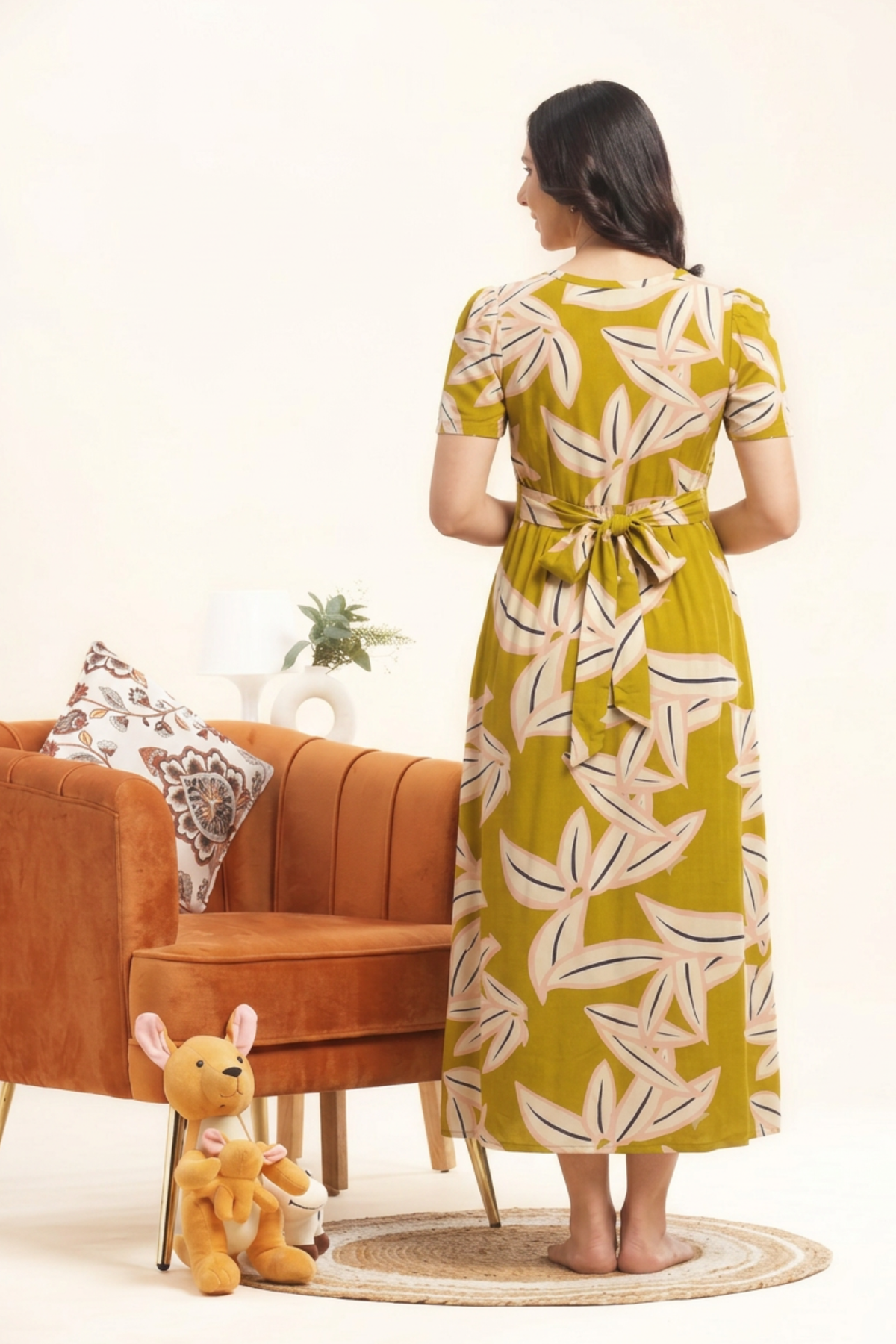 ZIPLESS MATERNITY WEAR | KNITTED COTTON | BUTTERY SOFT | OLIVEA