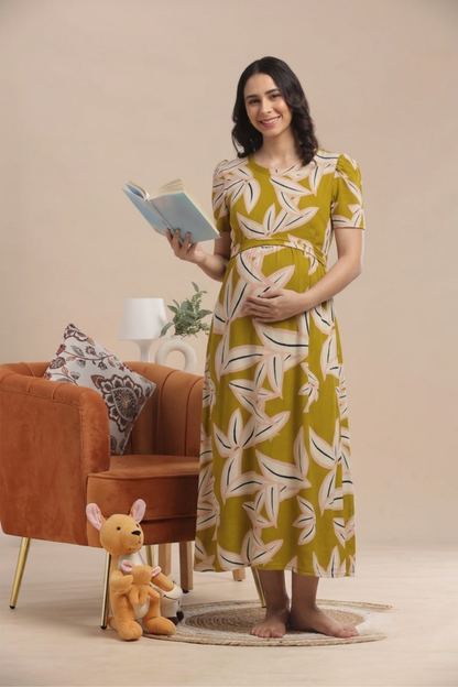 ZIPLESS MATERNITY WEAR | KNITTED COTTON | BUTTERY SOFT | OLIVEA