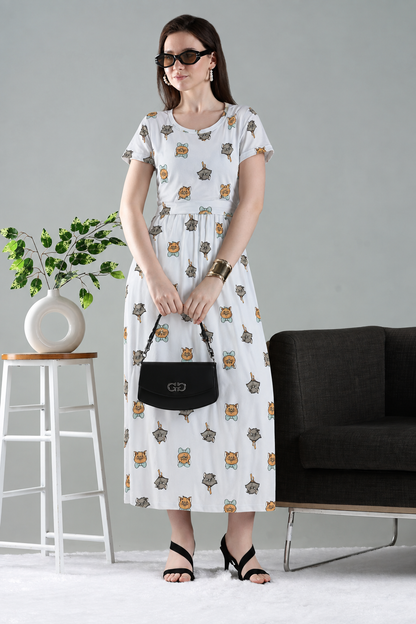 ZIPLESS MATERNITY WEAR | SPUN COTTON | BUTTERY SOFT | PAWSOME