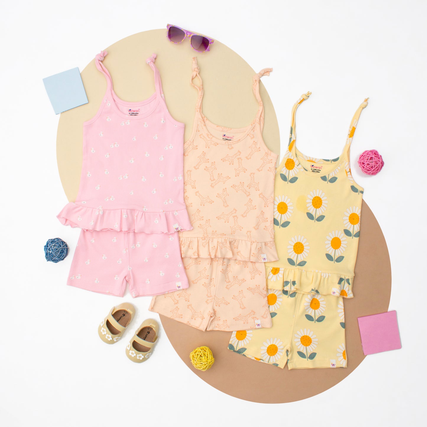 Saver Combo |Jabla Frill | 100% cotton  | AZO Free Dyes | Cloud Soft Series