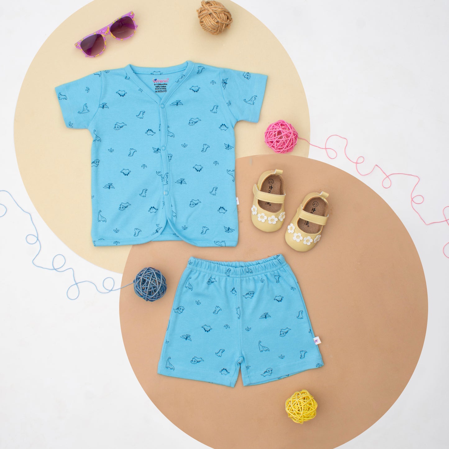 Jabla Set Sleeve - Dino doodles