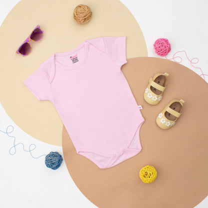 Romper Half Sleeve Plain - Cotton Candy Cutie