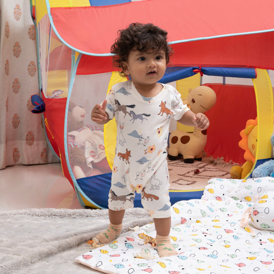Half jumpsuit Printed - Fox and Friends