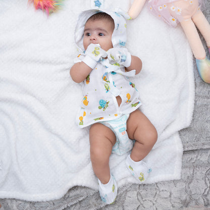MUSLIN-CAP-MITTEN-BOOTIES-MARINE MATES