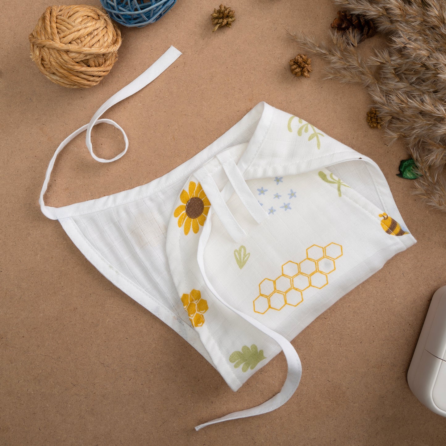 MUSLIN NAPPY - SWEET NECTAR