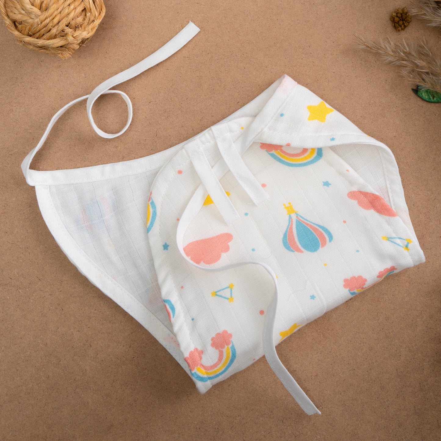 MUSLIN NAPPY - SKY SERENADE