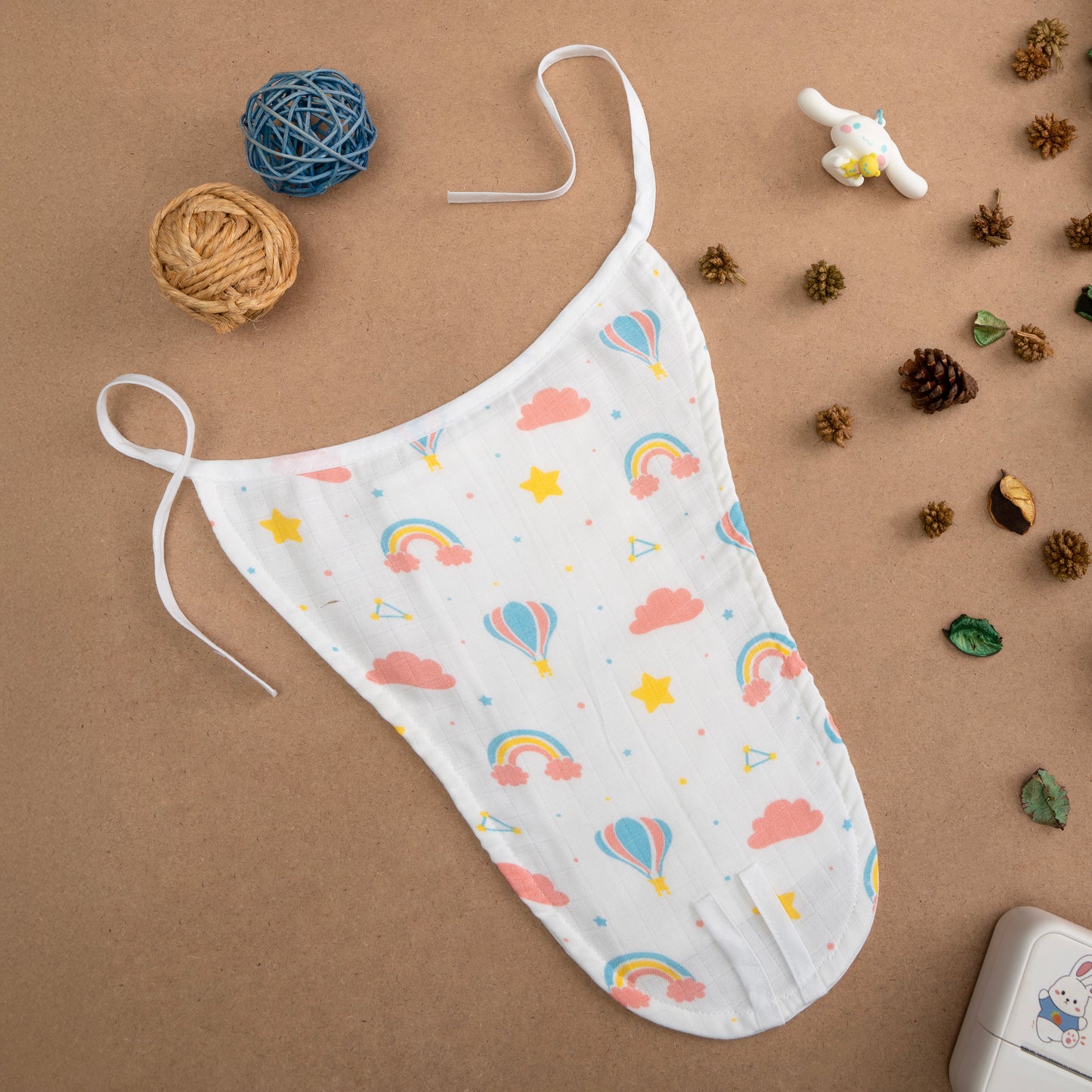 MUSLIN NAPPY - SKY SERENADE