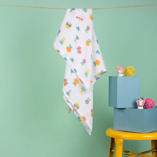 MUSLIN-SWADDLE-POLLINATOR PARADISE