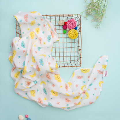 MUSLIN-BATH-TOWEL-TWINKLE TIDES