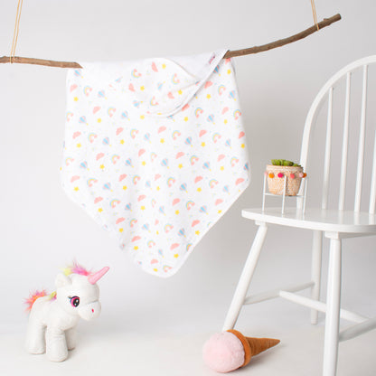 MUSLIN-HOODED-TOWEL-SKY SERENADE