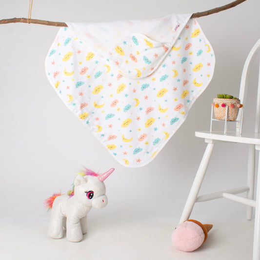 MUSLIN-HOODED-TOWEL-TWINKLE TIDES