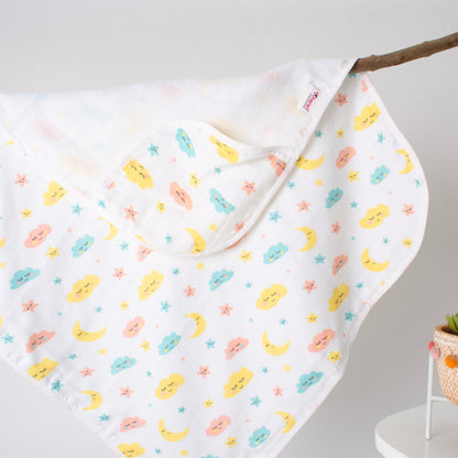 MUSLIN-HOODED-TOWEL-TWINKLE TIDES