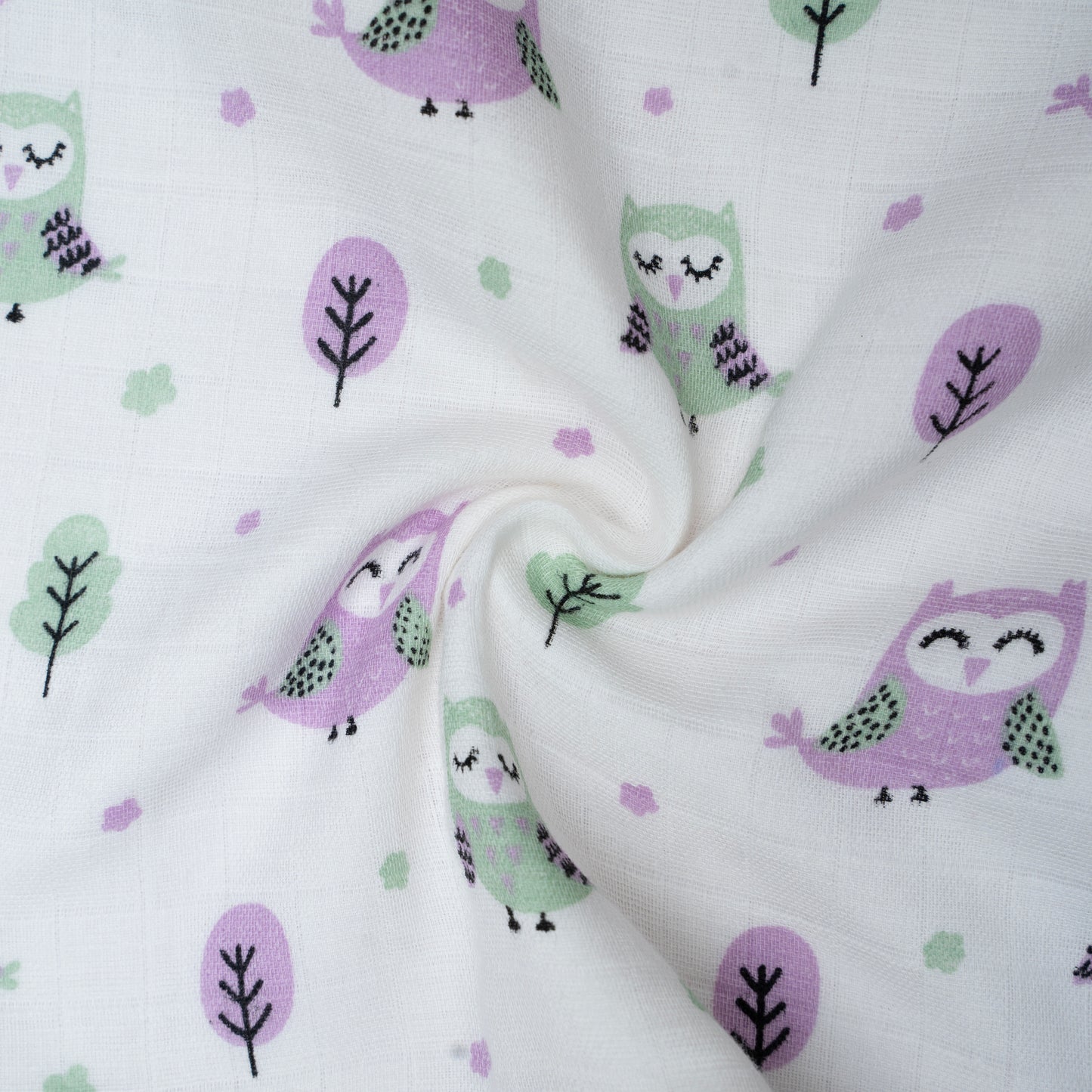MUSLIN-WIPES WITH LOOP-HOOTIE CUTIES