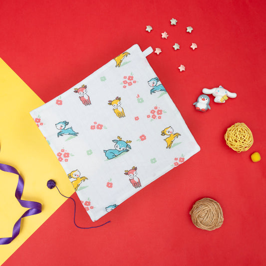 MUSLIN-WIPES WITH LOOP - DEERLY BELOVED