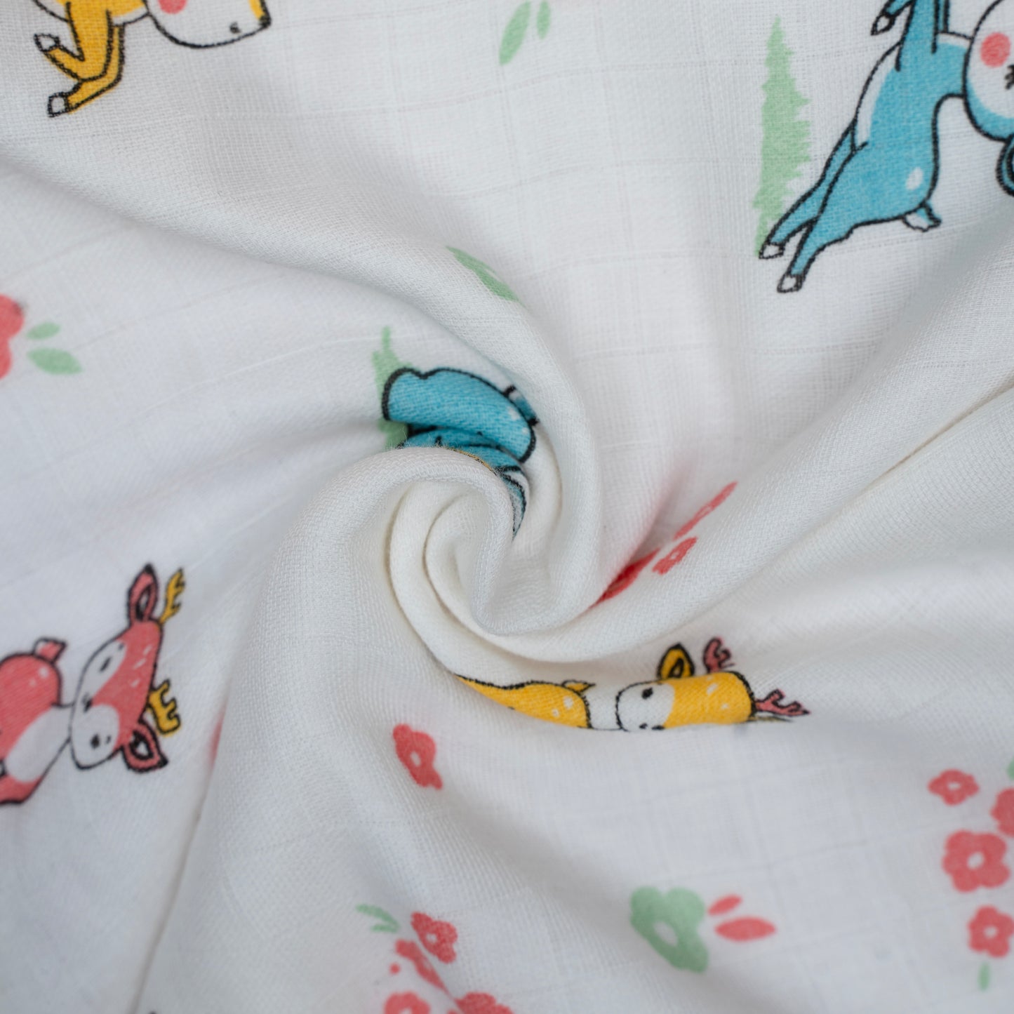 MUSLIN-WIPES WITH LOOP - DEERLY BELOVED