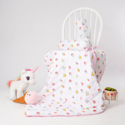 COTTON-QUILTED-MATRESS&BOLSTERS - DESERT DELIGHT