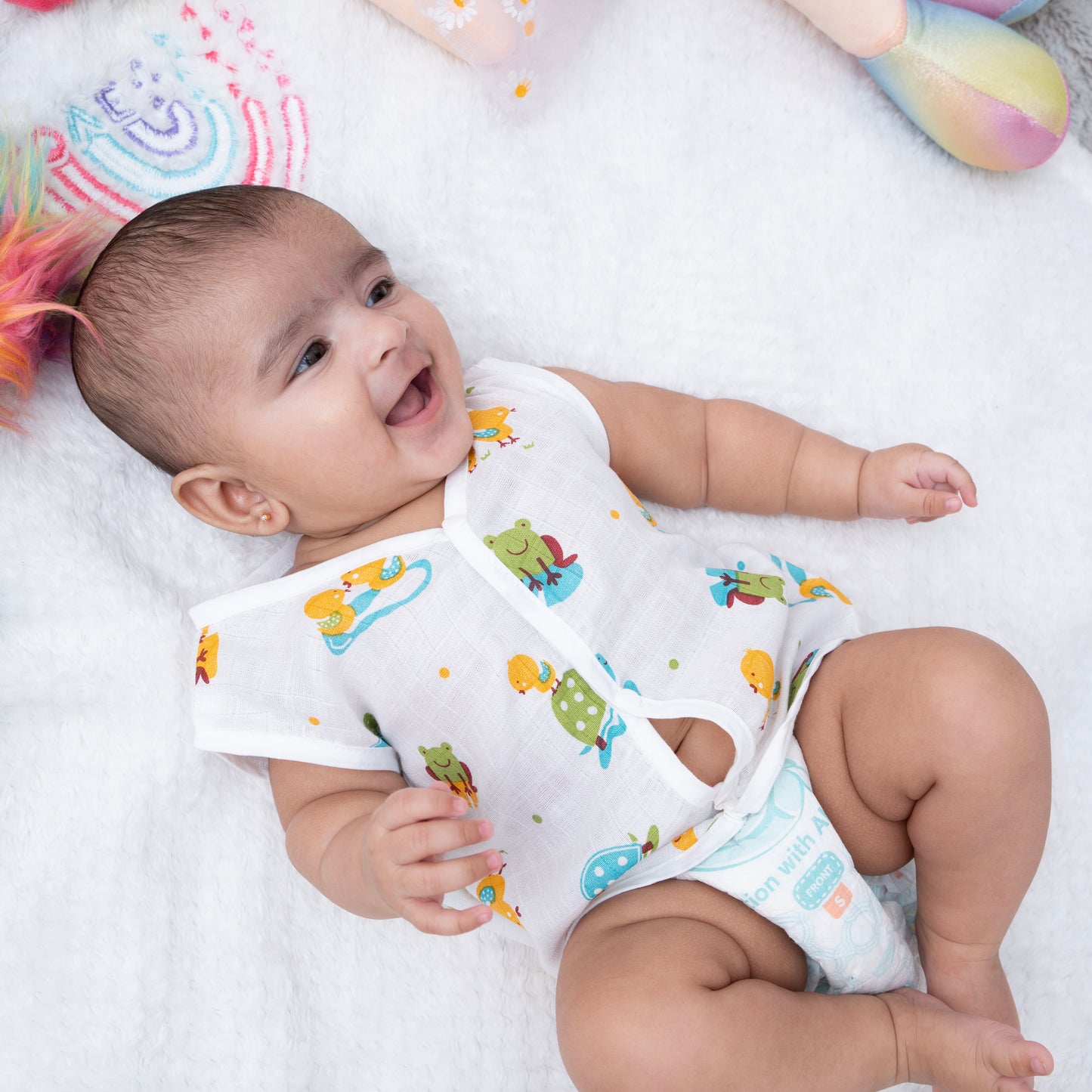 BAMBOO + ORGANIC - MUSLIN-JABLA - HOP & SPLASH