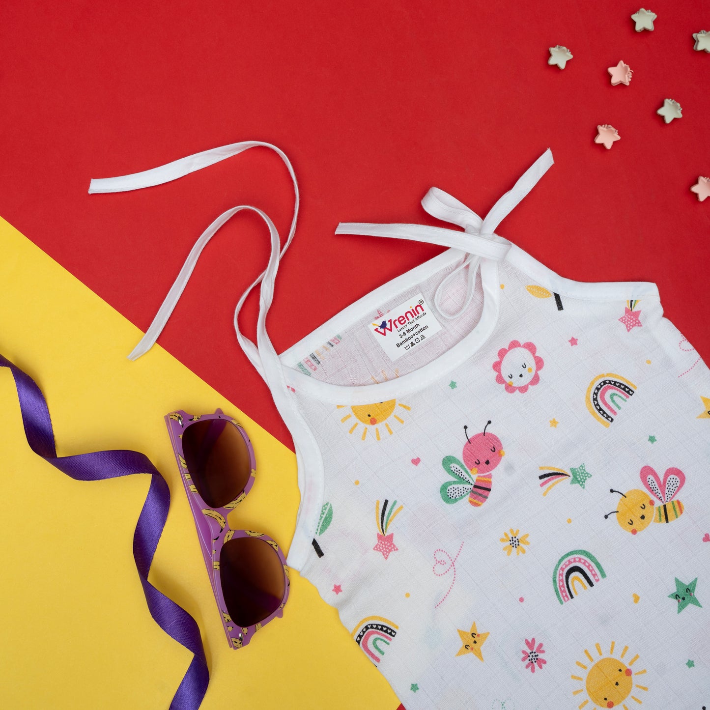 BAMBOO+ORGANIC - MUSLIN-JABLA KNOT - FLUTTER & BLOOM
