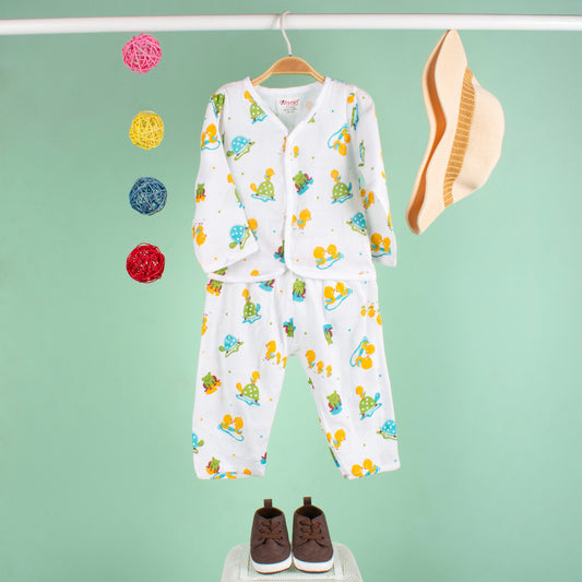 BAMBOO + ORGANIC - MUSLIN - FULL SLEEVE PANT SET - HOP & SPLASH