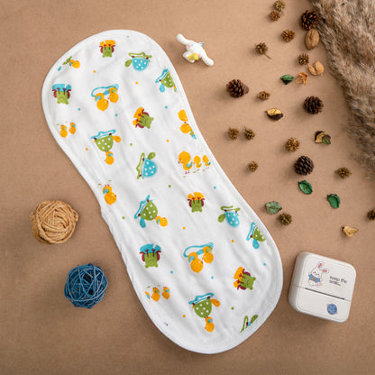 BAMBOO + ORGANIC - MUSLIN - BURP CLOTH - HOP & SPLASH