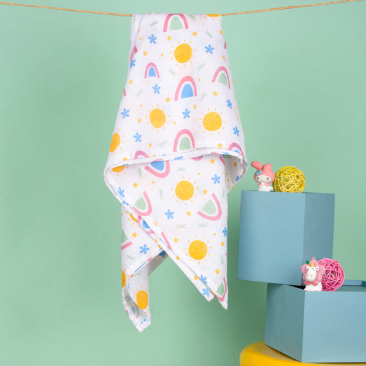 MUSLIN Towel - Daisy & Sunshine Delight