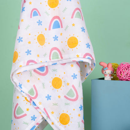 MUSLIN Towel - Daisy & Sunshine Delight