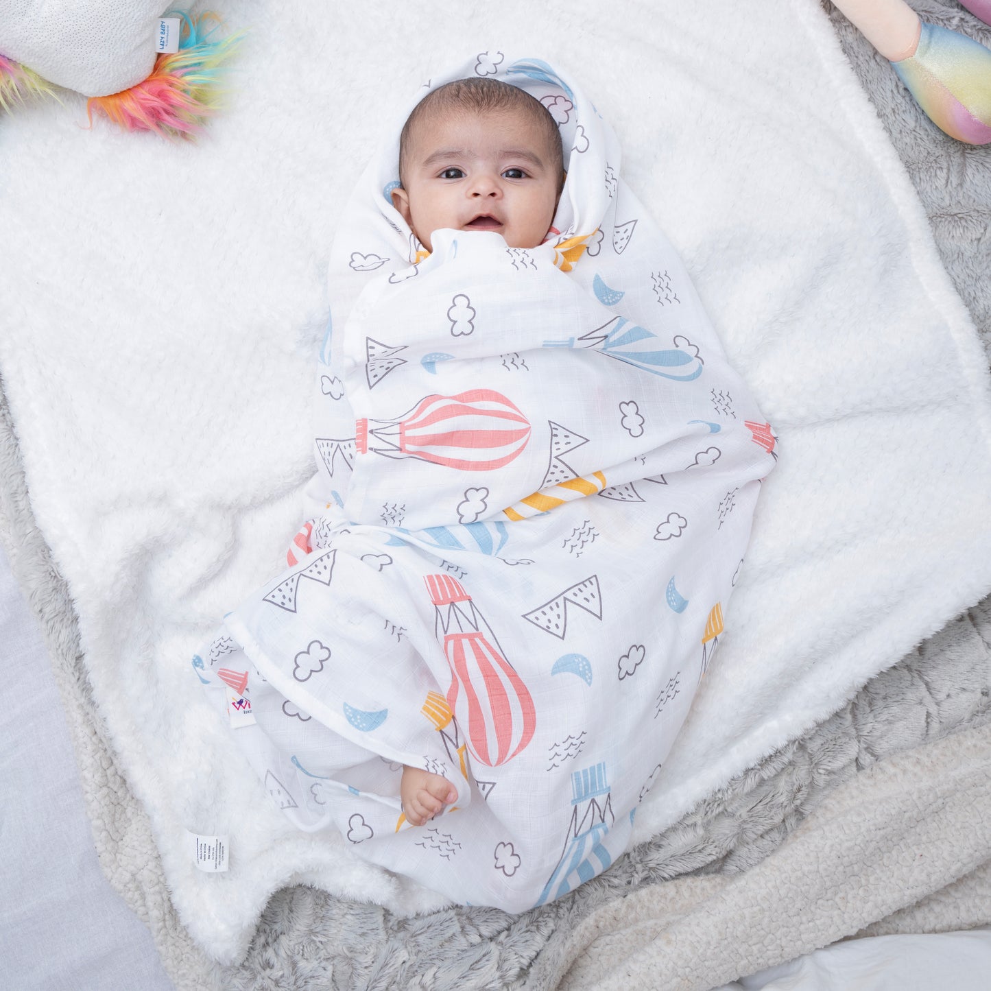 MUSLIN Swaddle - Cloud Chasers
