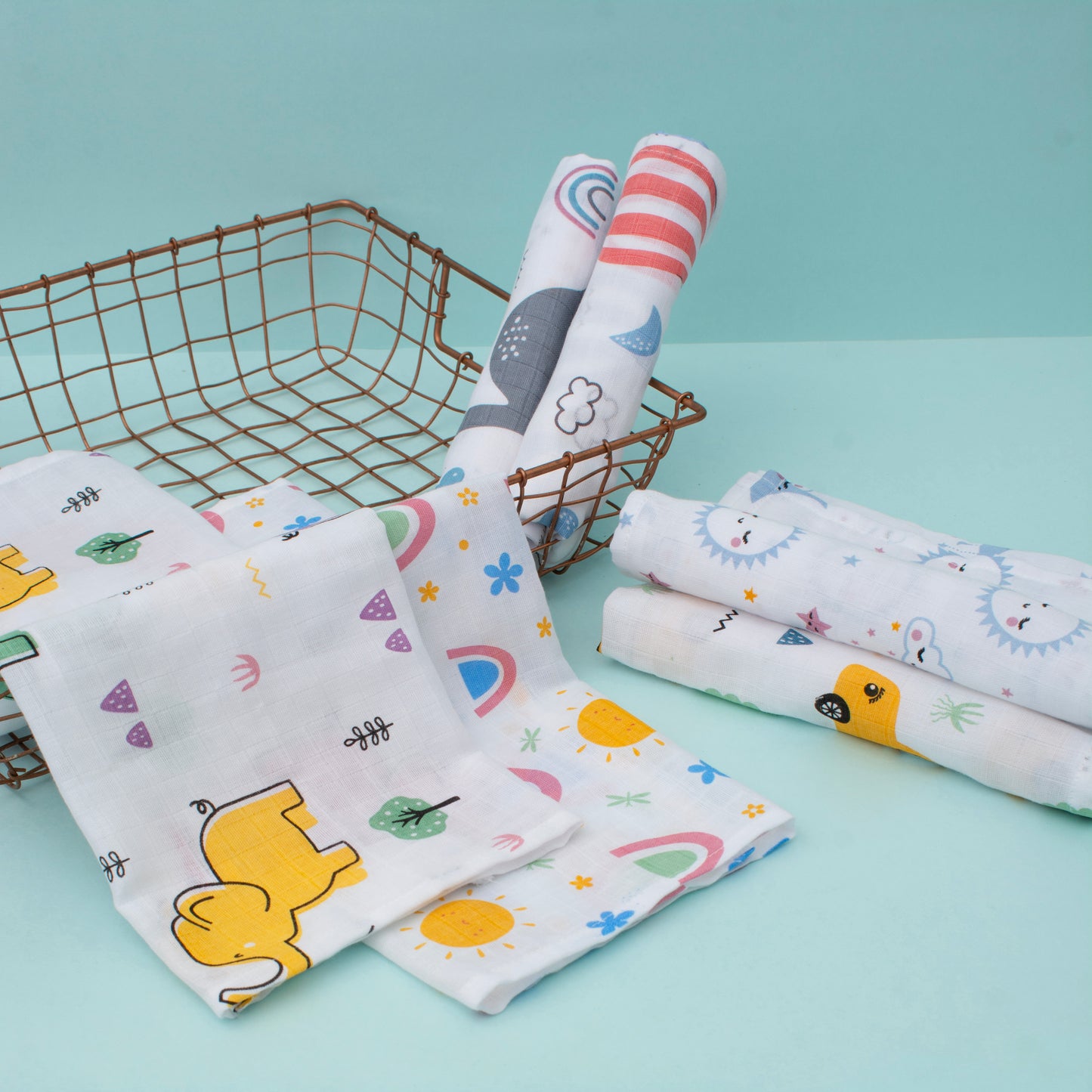 MUSLIN Wipes - Daisy & Sunshine Delight