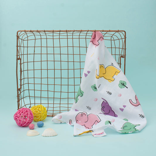 MUSLIN Wipes - Happy Tuskers