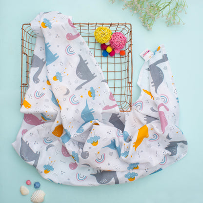 MUSLIN Towel - Starlit Dino Dreams