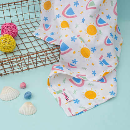 MUSLIN Towel - Daisy & Sunshine Delight