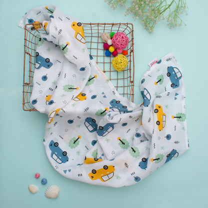 MUSLIN Towel - Vroom Vibes
