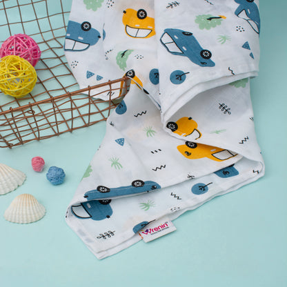 MUSLIN Towel - Vroom Vibes