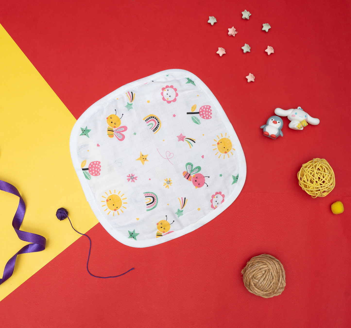 BAMBOO+ORGANIC-MUSLIN-WIPES-FLUTTER & BLOOM