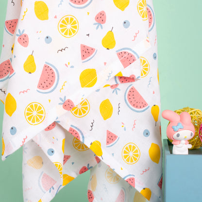 BAMBOO+ORGANIC-MUSLIN-SWADDLE-FRUIT FRENZY