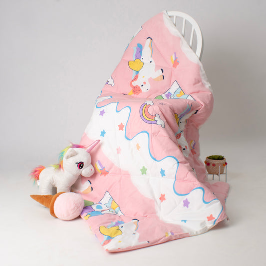 KIDS QUILT -Unicorn's Cloudy Haven