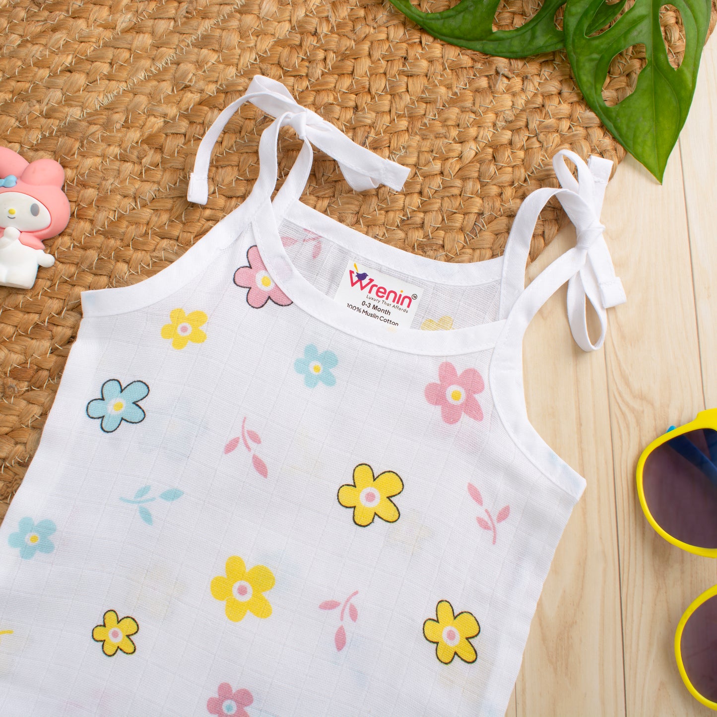 MUSLIN-JABLA-KNOT-FLORAL FLUTTER