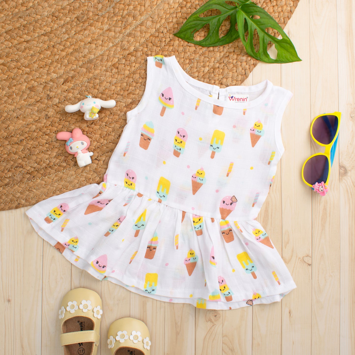MUSLIN-FROCK-FRILL BOTTOM-SUGAR SPRINKLE SLUMBER