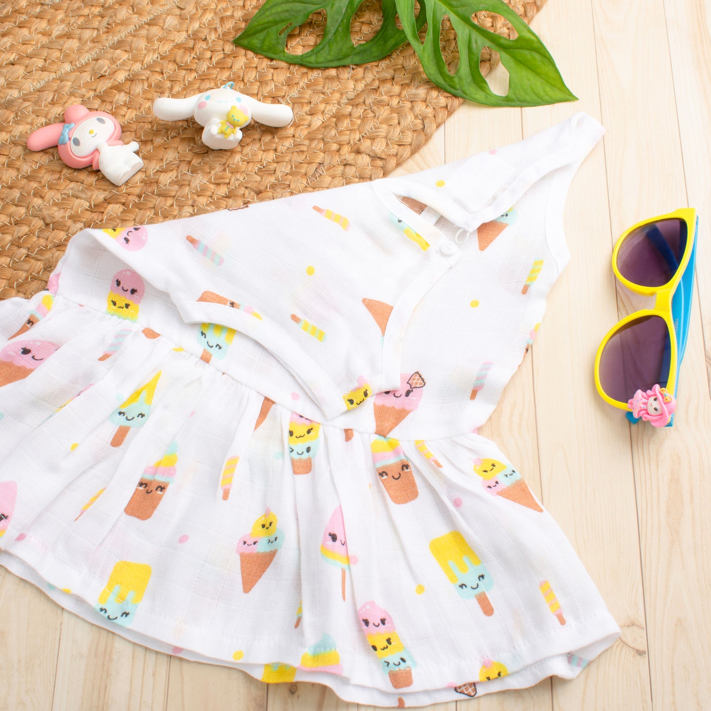 MUSLIN-FROCK-FRILL BOTTOM-SUGAR SPRINKLE SLUMBER