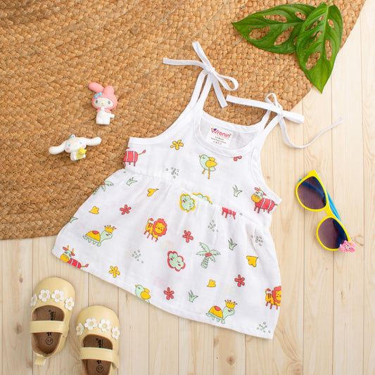 MUSLIN-FROCK-KNOT-TROPICAL TRAILS