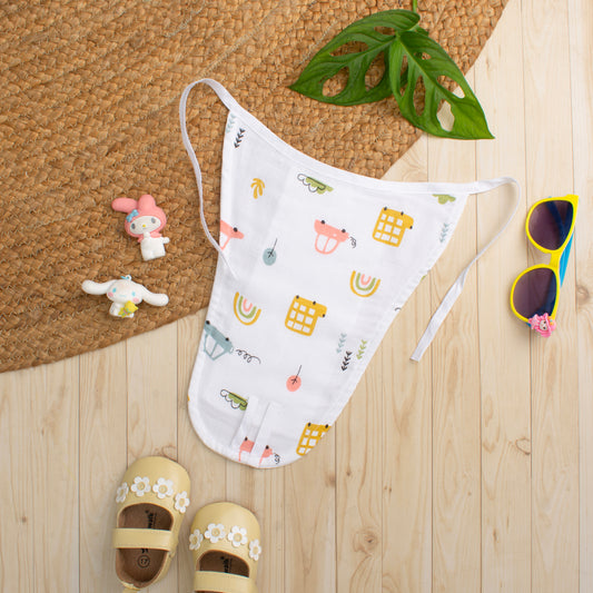 MUSLIN-NAPPY-WANDER WHEELS