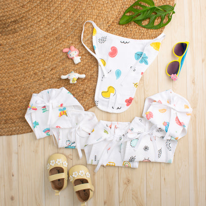 MUSLIN-NAPPY-WANDER WHEELS